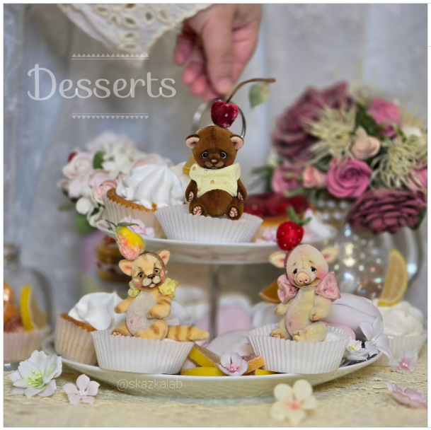 [Куклы] Виктория Макарова — Десерты (2025)_0.png